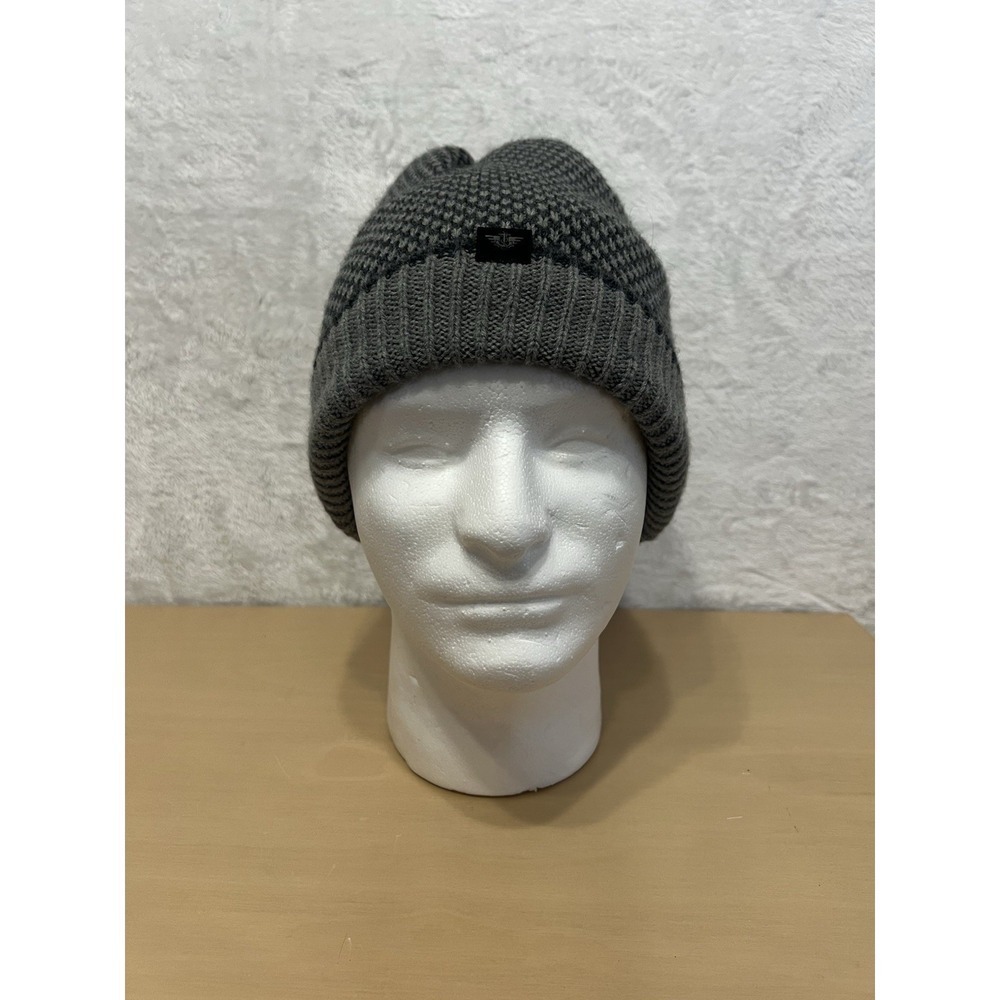 Dockers Lined Beanie Men's One Size Fits All Charcoal NEW!